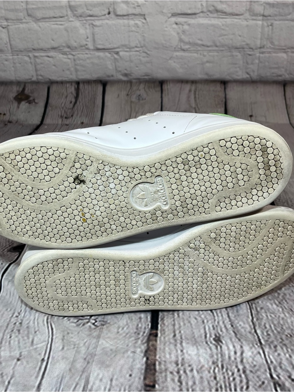 Adidas Stan Smith Athletic Tennis Shoes Mens Size 9.5 White Sneakers - Picture 10 of 10